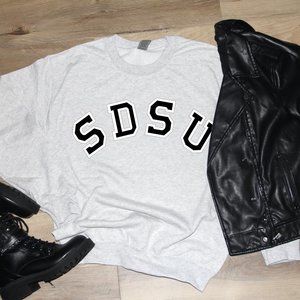 SDSU Crewneck Sweatshirt San Diego State University California Sweater, …